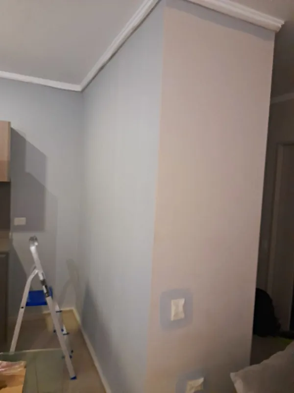 Durante: pintando la columna de gris